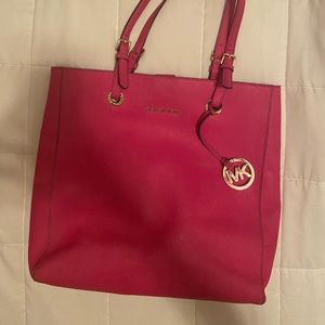 Michael Kors patent leather handbag